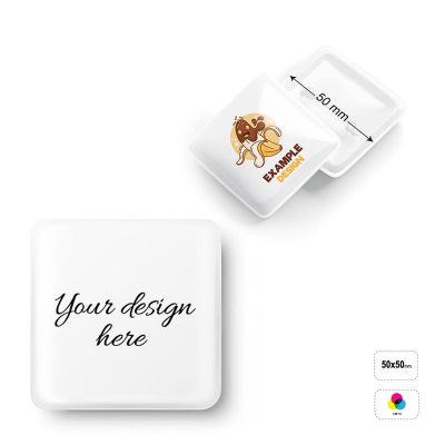 PIN SQUARE 50 - pin cuadrado