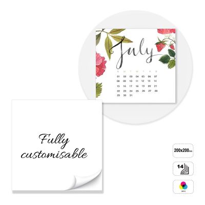 REYKJAVIK - calendario de pared pegado a tope de 14 hojas