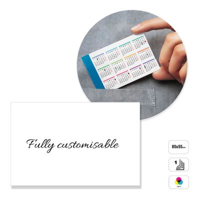 VILNIUS - calendario de bolsillo