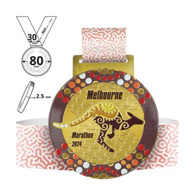 TOKYO - medalla de acero 2,5mm