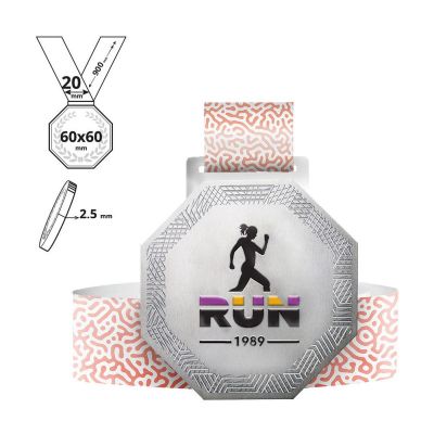 NAGANO - medalla de acero 2,5mm