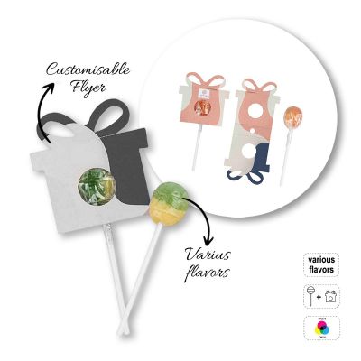 LOLLY BALL - piruleta esfera con flyer