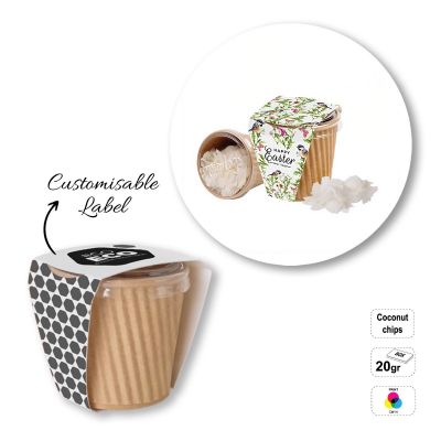 CRISPY CUP - caja de chips de fruta