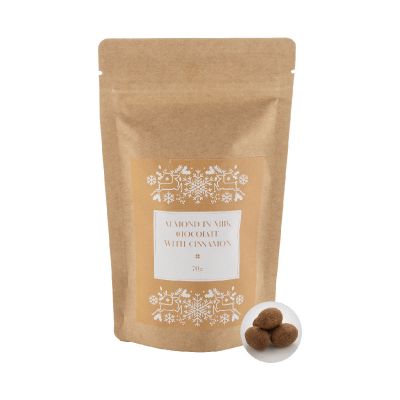 CINNANUT - Almendras con chocolate y canela, 70 g