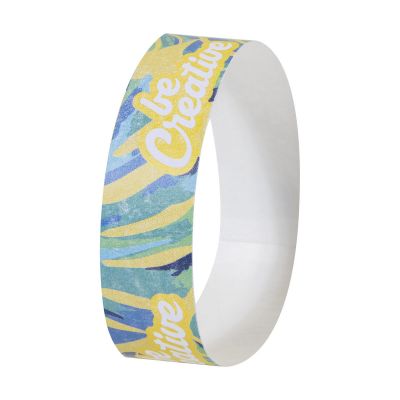 WRISTVEK CREATIVE - Pulseras Tyvek personalizadas (10 unidades)