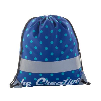 CREADRAW REFLECT - bolsa con cordón reflectante personalizada