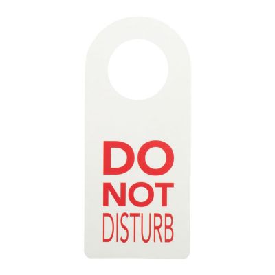 DISTURB - colgador de puerta personalizado