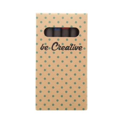 CRAXON 6 ECO - juego de lápices de colores personalizado de 6 piezas