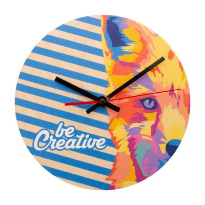 BETIME WOOD D - reloj de pared personalizado