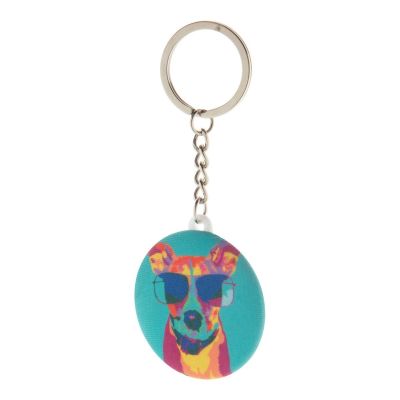 KEYBADGE RPET MINI - llavero de botón