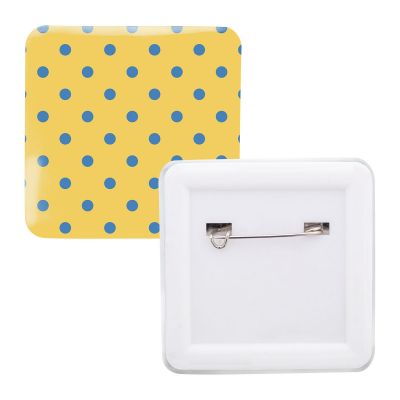 SQUAREBADGE MAXI - botón insignia