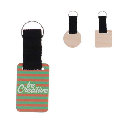 WOODY STRAP - llavero personalizado, rectángulo
