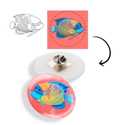 EPOBADGE MAXI - insignia a medida Max. 15 cm²