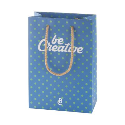CREASHOP S - bolsa de la compra de papel a medida, pequeña