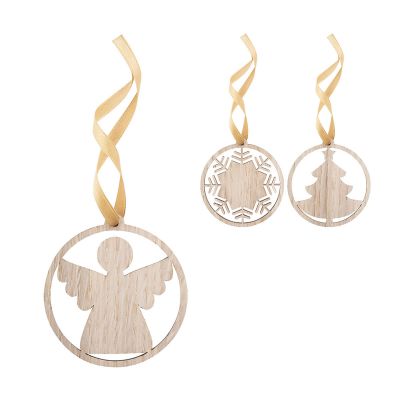 LUNDAMO - Adorno para el árbol de Navidad, ángel