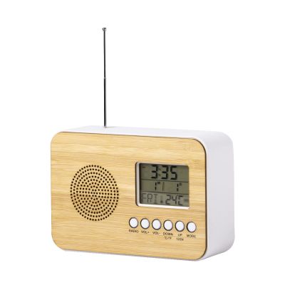 BORDIO - radio reloj de sobremesa