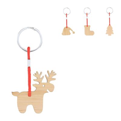 KYMOR - Llavero de Navidad, media de Navidad