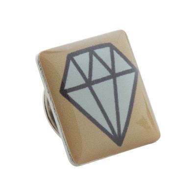 LARK - insignia metálica 15×15 mm