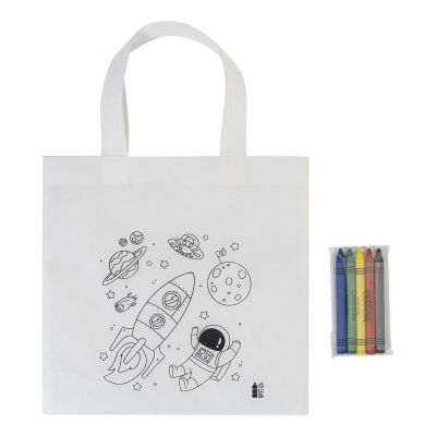 SPACOLO - bolsa shopper mini de RPET para colorear