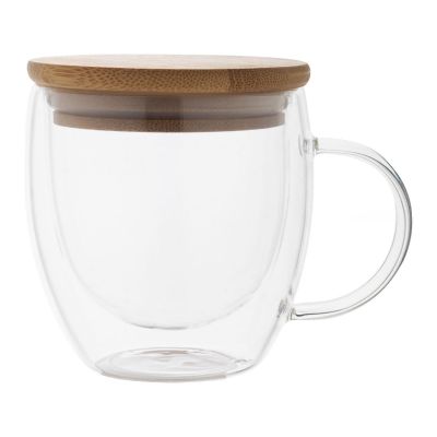 GROBINA MINI - taza térmica de cristal