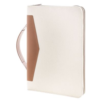 CARBASA ZIP - carpeta de documentos de lona reciclada