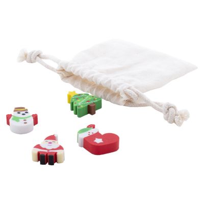 SOMMAROY - Juego de borradores navideños
