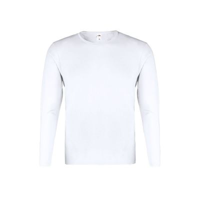 ICONIC LONG SLEEVE T - Camiseta Adulto Blanca