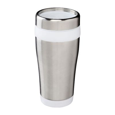 ELWOOD -Vaso con aislamiento de acero inoxidable reciclado de 410 ml con certificación RCS 