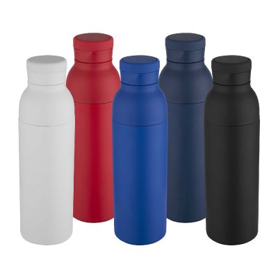 ILLUMINATE -Botella de 650 ml con doble pared aislante de acero inoxidable reciclado RCS 