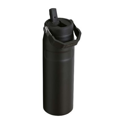 ICEFLOW™ -Botella de agua de 700 ml con pajita abatible 