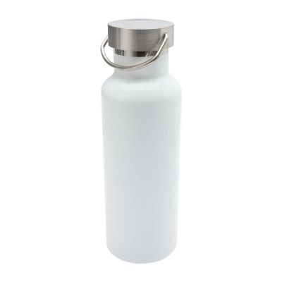 THOR -Botella de agua de 500 ml de acero inoxidable reciclado con aislamiento para sublimación con certificado RCS 