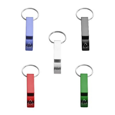 TAO -Abridor para botellas y latas de aluminio reciclado RCS y con llavero