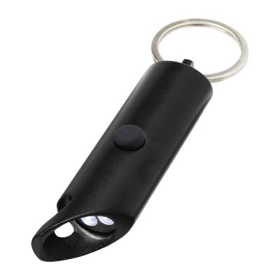 FLARE -Luz LED IPX de aluminio reciclado y abrebotellas con llavero