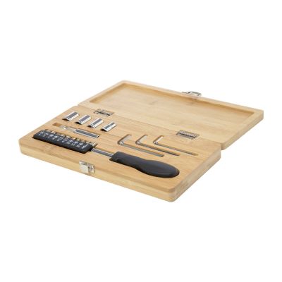 RIVET -Set de herramientas de bambú/plástico reciclado de 19 piezas