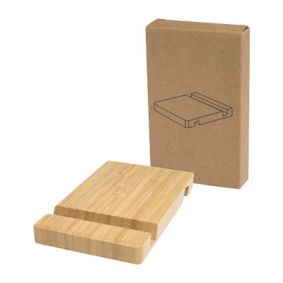 BUBUP -Soporte de bambú de 2 ángulos para tableta y teléfono 