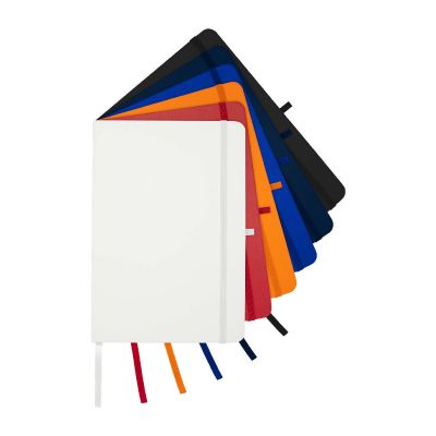 TEAK -Libreta de tapa dura A5 de material reciclado con páginas rayadas