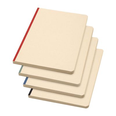 LILIANA -Libreta A5 de tapa blanda de RPET y caña de azúcar 