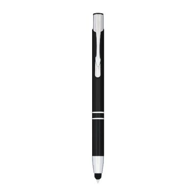 MONETA -Bolígrafo con stylus de aluminio (tinta azul)