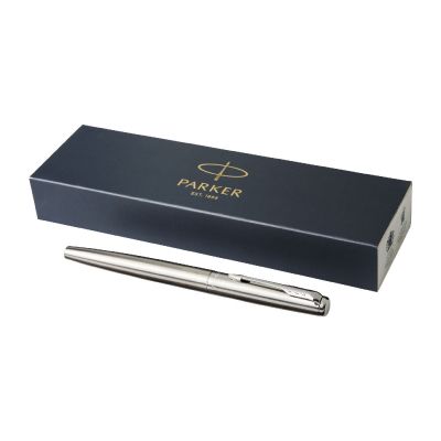 JOTTER -Parker pluma estilográfica de acero inoxidable (tinta azul)