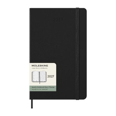 MOLESKINE -Planificador semanal L con tapa dura de 12 meses 