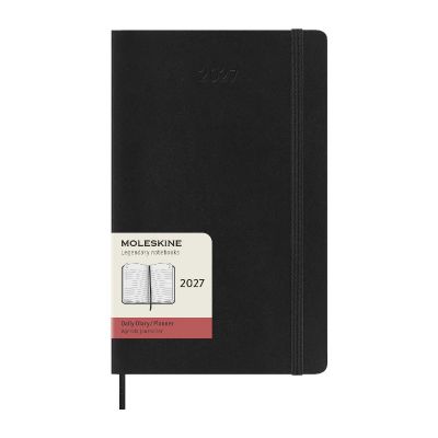 MOLESKINE -Agenda diaria de 12 meses con tapa blanda 