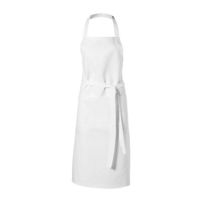 VIERA -Delantal con dos bolsillos de 240g/m²