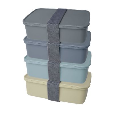 DOVI -Fiambrera de 800 ml en plástico reciclado 