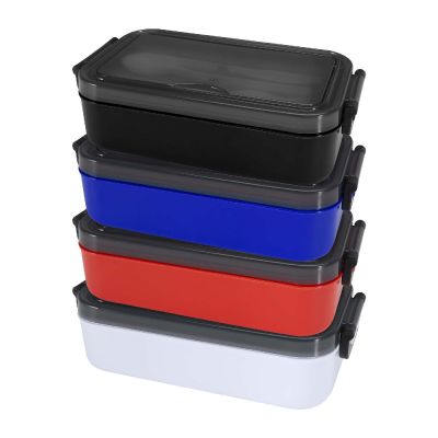 SNAPPY -Fiambrera de 1000 ml y cubiertos 