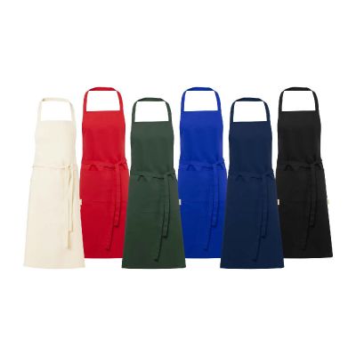 CELUK -Delantal algodón orgánico OCS de 200 g/m²