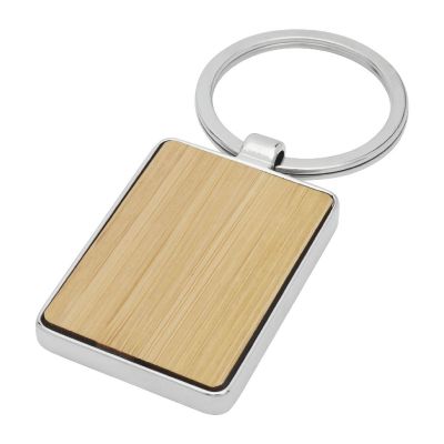 NETA -Llavero rectangular de bambú