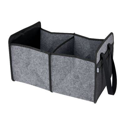 FELTA -Organizador de coche plegable de fieltro reciclado GRS