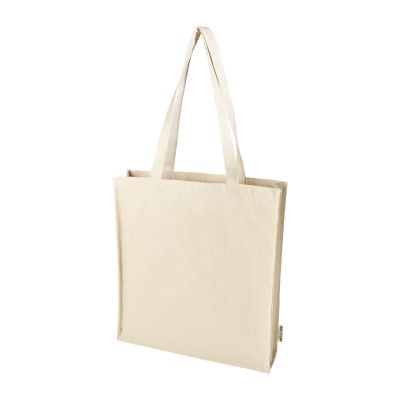FLORIDA -Bolsa Tote algodón reciclado 100% GRS con refuerzos de 270 g/m² 