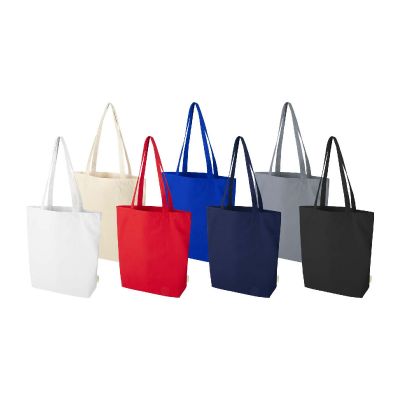 ODISHA -Bolsa Tote de 10 l algodón orgánico OCS de 270 g/m² 