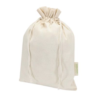 ODISHA -Bolsa de regalo algodón orgánico OCS de 140 g/m² - 42 x 30 cm